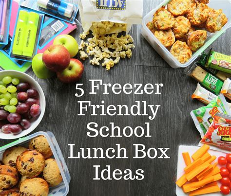 easy electric lunch box recipes|freezer friendly lunch box ideas.